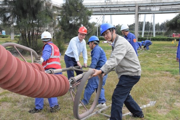 國(guó)能（福州）熱電有限公司500kV線路導(dǎo)線及金具更換項(xiàng)目完成導(dǎo)線拆除