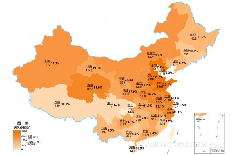 國家能源局：2022年一季度光伏新增裝機1321萬千瓦，同比增長138%！