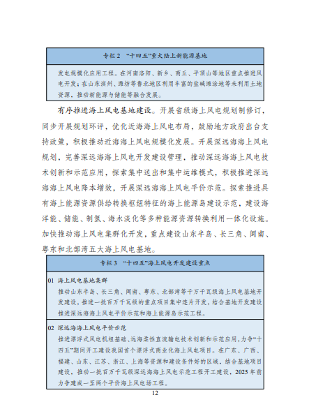 發(fā)改委、能源局等九部委聯(lián)合印發(fā)發(fā)布“十四五”可再生能源規(guī)劃！