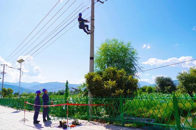 云南永勝供電局迎賞荷季 貼心電力服務(wù)添色夏日荷趣